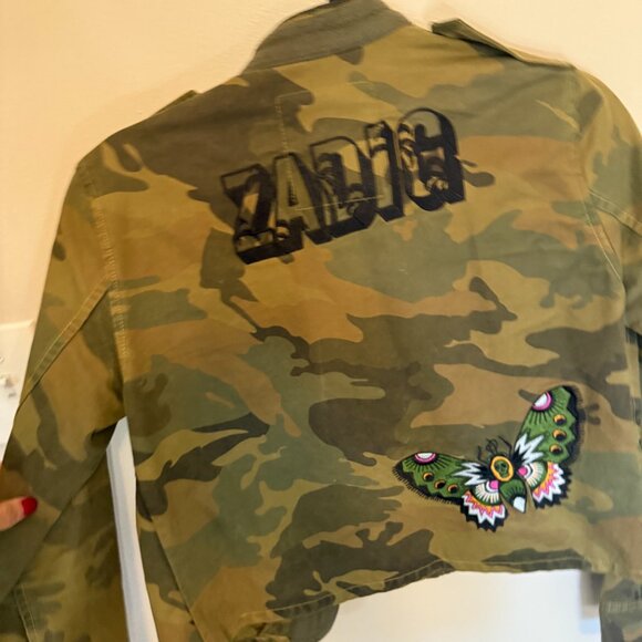 Embroidered Camo Jacket - Picture 2 of 3